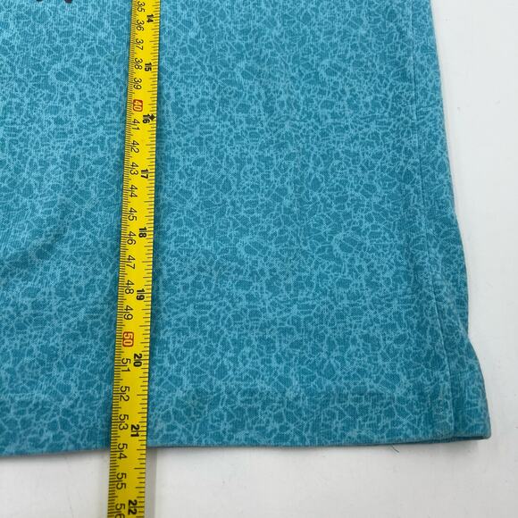 Vintage 90s Gitano Crop Graphic Tee Blue Sports Science - Picture 8 of 9